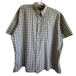 Ralph Lauren 'Greggor' Mens XXL Button Down Short Sleeve Shirt